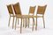 Bamboo and Rope Dining Chairs from Pols Potten, 1990s, Set of 4 5