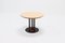 Vintage Side Table with Black Lacquered Steel Base, 1980s, Image 1