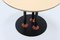 Vintage Side Table with Black Lacquered Steel Base, 1980s, Image 2