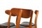 Teak, Oak & Leather Ch-30 Dining Chairs by Hans J. Wegner for Carl Hansen & Søn, 1950s, Set of 6 7