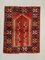 Westlicher türkischer Vintage Teppich aus roter Wolle 9