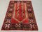Westlicher türkischer Vintage Teppich aus roter Wolle 1