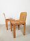 Curved Plywood Dining Chairs from Molteni, Italy, 1970s, Set of 6 3
