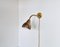 Danish Modern Brass Wall Lamp in the Style of Vilhelm Lauritzen, 1960s 3