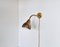 Danish Modern Brass Wall Lamp in the Style of Vilhelm Lauritzen, 1960s, Image 3