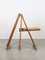 Set of Vintage Trieste Folding Chairs attributed to Aldo Jacober, 1960s 4