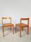 Vintage Dining Chairs in Ash and Viennese Straw, Italy, 1970s, Set of 4, Image 9