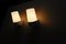 Large Scandinavian Modern Opaline Glass and Porcelain Wall Lights from Ifö, 1960s, Set of 2, Image 10