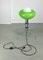 Mid-Century Italian Green Glass Floor Lamp 1