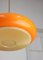 Mid-Century Italian Orange Acrylic Pendant Lamp 17