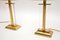 Vintage Brass & Lucite Table Lamps, Set of 2 6