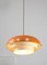 Mid-Century Danish Metal Cascade Pendant Lamp 2