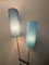 Lampada da terra Mid-Century con due faretti fluorescenti di Richard Essig, anni '60, Immagine 11