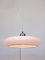 Large Space Age White Pendant Lamp from Guzzini, 1970s 7