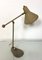 Mid-Century Shrink Varnish Adjustable Table Lamp, 1950s 1