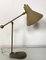 Lámpara de mesa regulable Mid-Century de barniz retráctil, años 50, Imagen 14