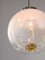 Vintage Deckenlampe aus Muranoglas von Mazzega 5