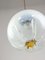 Vintage Murano Glass Ceiling Lamp from Mazzega 2