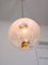 Vintage Deckenlampe aus Muranoglas von Mazzega 6