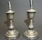 Baroque Silver Candleholders, 18th Century, Set of 2 5