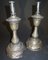 Baroque Silver Candleholders, 18th Century, Set of 2 7