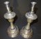 Baroque Silver Candleholders, 18th Century, Set of 2 10