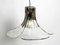 Large Vetri Murano Glass Flower Ceiling Lamp from Mazzega, 1960s, Image 1