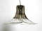Large Vetri Murano Glass Flower Ceiling Lamp from Mazzega, 1960s 2