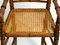 French Child's Highchair in Bentwood with Viennese Wicker Seat, 1930s 8