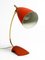 Mid-Century Red Table Lamp with Brass Neck from Cosack 18