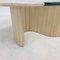 Italian Travertine and Glass Coffee Table, 1980s 17