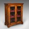 Antique English Country House Display Bookcase in Walnut 2