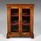 Antique English Country House Display Bookcase in Walnut 1