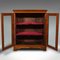 Antique English Country House Display Bookcase in Walnut 3