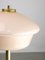 Mid-Century Brass & Glass Table Lamp 10