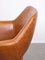 Sedia girevole Mid-Century in similpelle marrone di Stol, Immagine 13