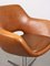 Silla giratoria Mid-Century de cuero sintético marrón de Stol, Imagen 18
