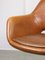 Sedia girevole Mid-Century in similpelle marrone di Stol, Immagine 11