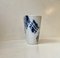Blue and White Porcelain Vase by Ivan Weiss for Royal Copenhagen, 1980s, Image 4