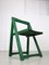 Vintage Green Trieste Folding Chair attributed to Aldo Jacober, 1960s, Image 8