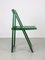 Vintage Green Trieste Folding Chair attributed to Aldo Jacober, 1960s 12