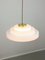 Mid-Century Cascade Brass and Acrylic Glass Pendant Lamp 6