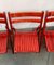 Mid-Century Wooden Folding Chair, 1960s, Set of 4 9