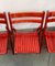 Mid-Century Wooden Folding Chair, 1960s, Set of 4, Image 9