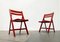 Mid-Century Wooden Folding Chair, 1960s, Set of 4 3