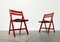 Mid-Century Wooden Folding Chair, 1960s, Set of 4, Image 3