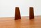 Mid-Century Scandinavian Bookends in Teak, 1960s, Set of 2, Image 6