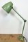 Lampe de Bureau Industrielle Verte, 1960s 3