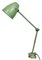 Lámpara de mesa de taller industrial verde, años 60, Imagen 1