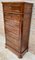 Mid-19th Century French Louis Philippe Carved Walnut Secretary Cabinet, 1890s 5